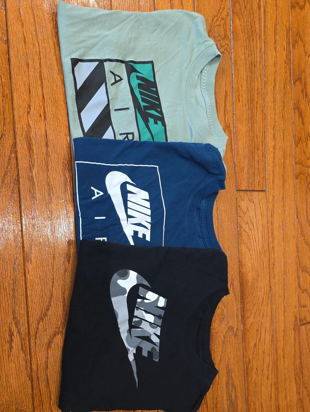 Nike Short Sleeve Tee Set — Sage, Navy, Black